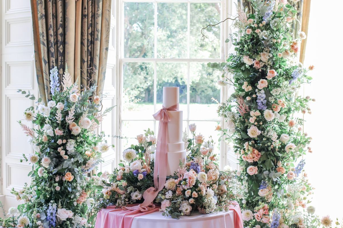 Cherry Blossom Cake Design